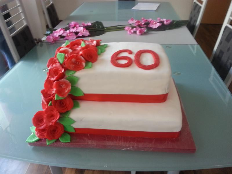 Geburtstagstorte 60 Jahre
 Torte 60 Geburtstag Motivtorten Fotos Forum