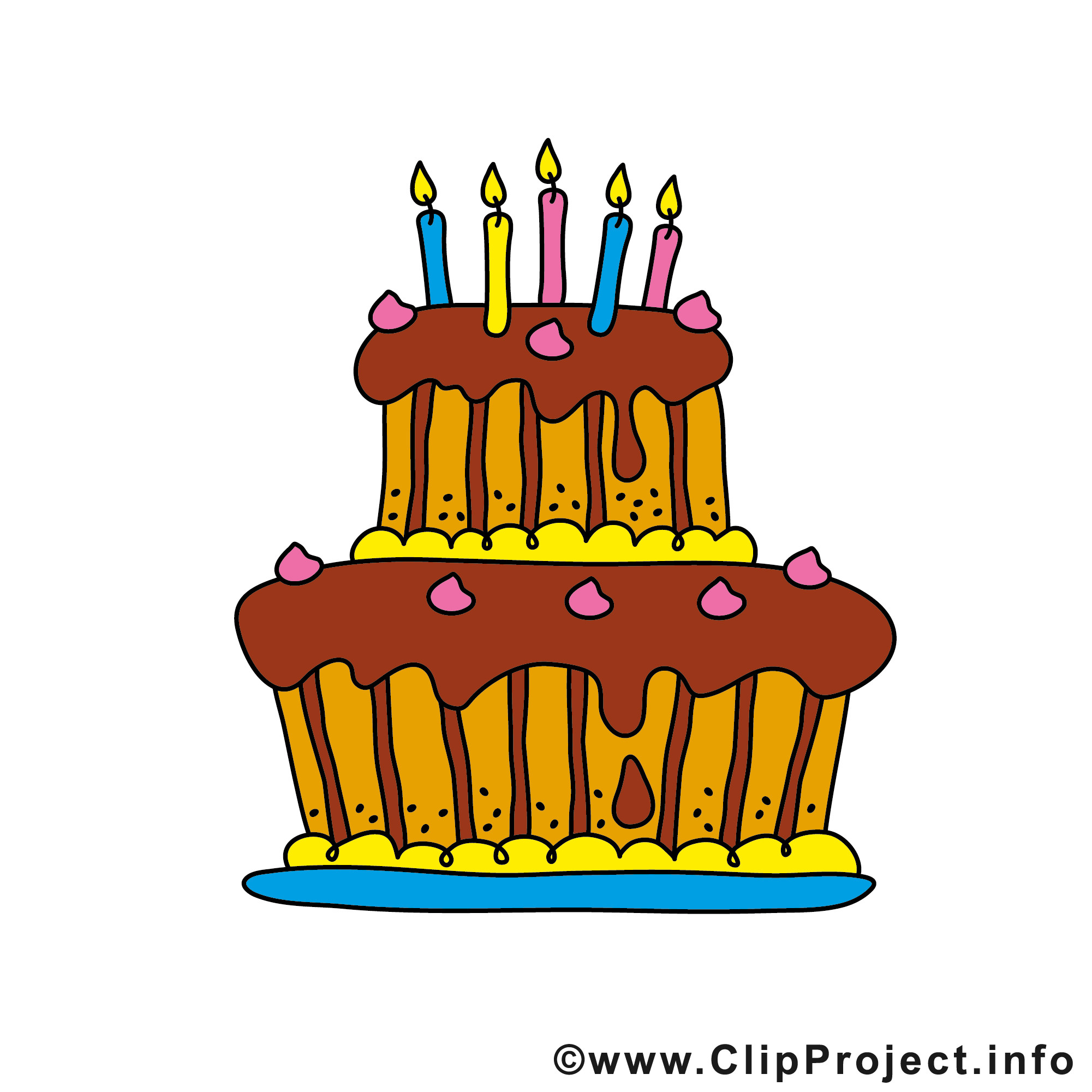 Geburtstagstorte Bilder Comic
 Clip Art zum Geburtstag Geburtstagstorte Cartoon