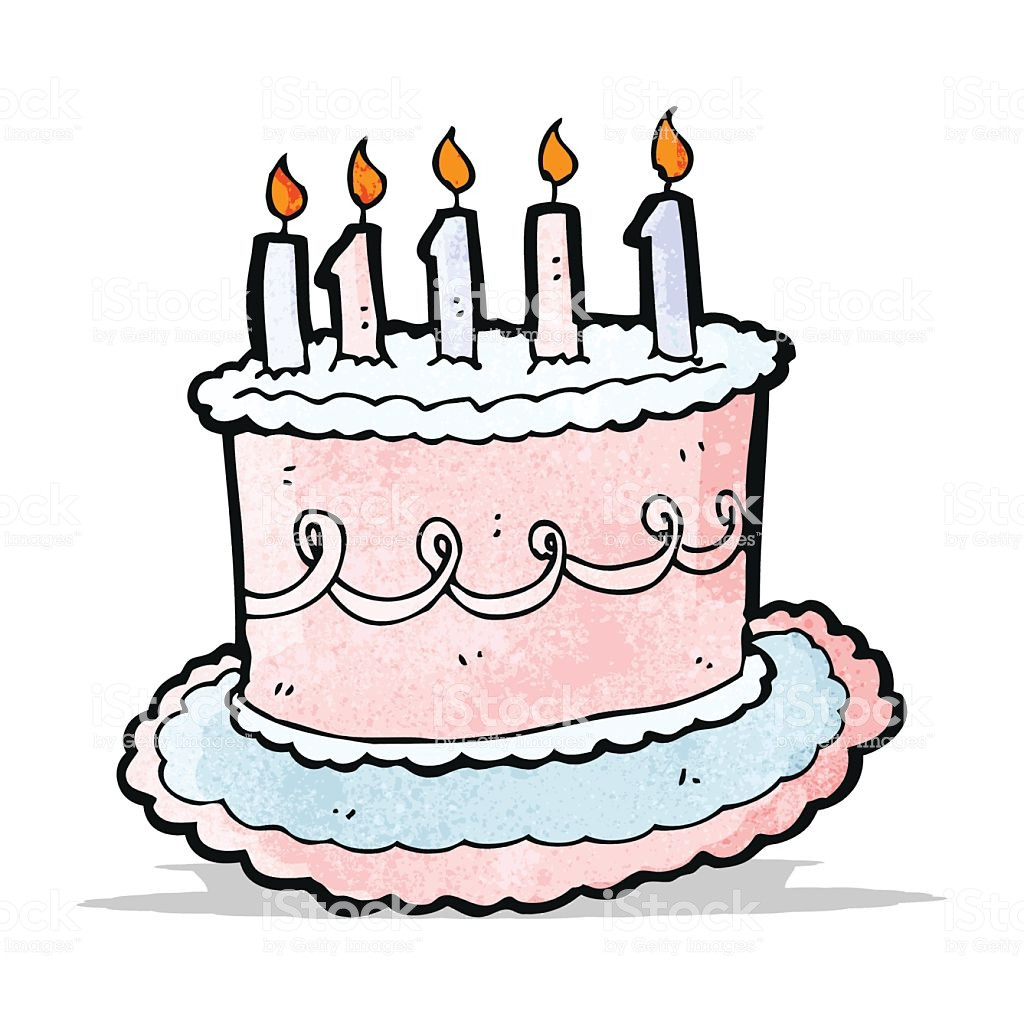 Geburtstagstorte Cartoon
 ic Geburtstagstorte Stock Vektor Art und mehr Bilder