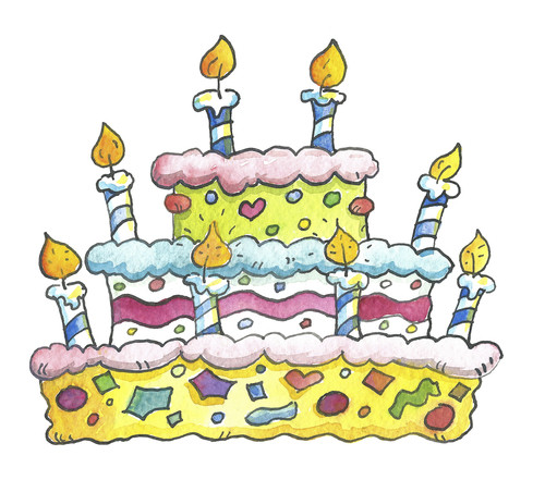 Geburtstagstorte Clipart
 Geburtstagstorte Torte Geburt By sabine voigt