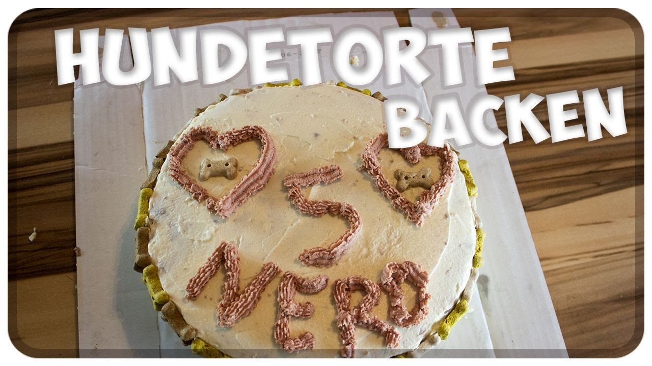 Geburtstagstorte Für Hunde Selber Backen
 Geburtstagstorte für den Hund Hundekuchen backen mit