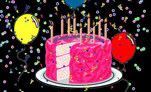 Geburtstagstorte Gif
 Todo sobre amor y Variedades Imágenes de cumpleaños con