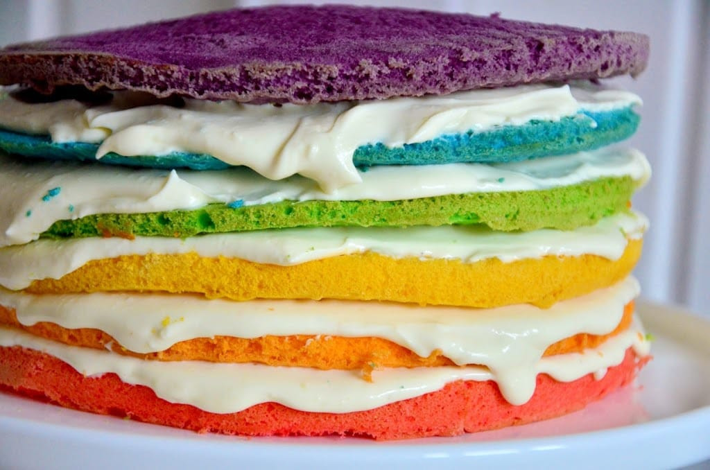 Geburtstagstorte Kind Selber Machen
 REZEPT REGENBOGENTORTE Rezepte für Familien Kreatives