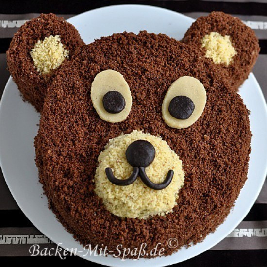 Geburtstagstorte Kind Selber Machen
 Bären Torte Rezept mit Bild von backenmitspass