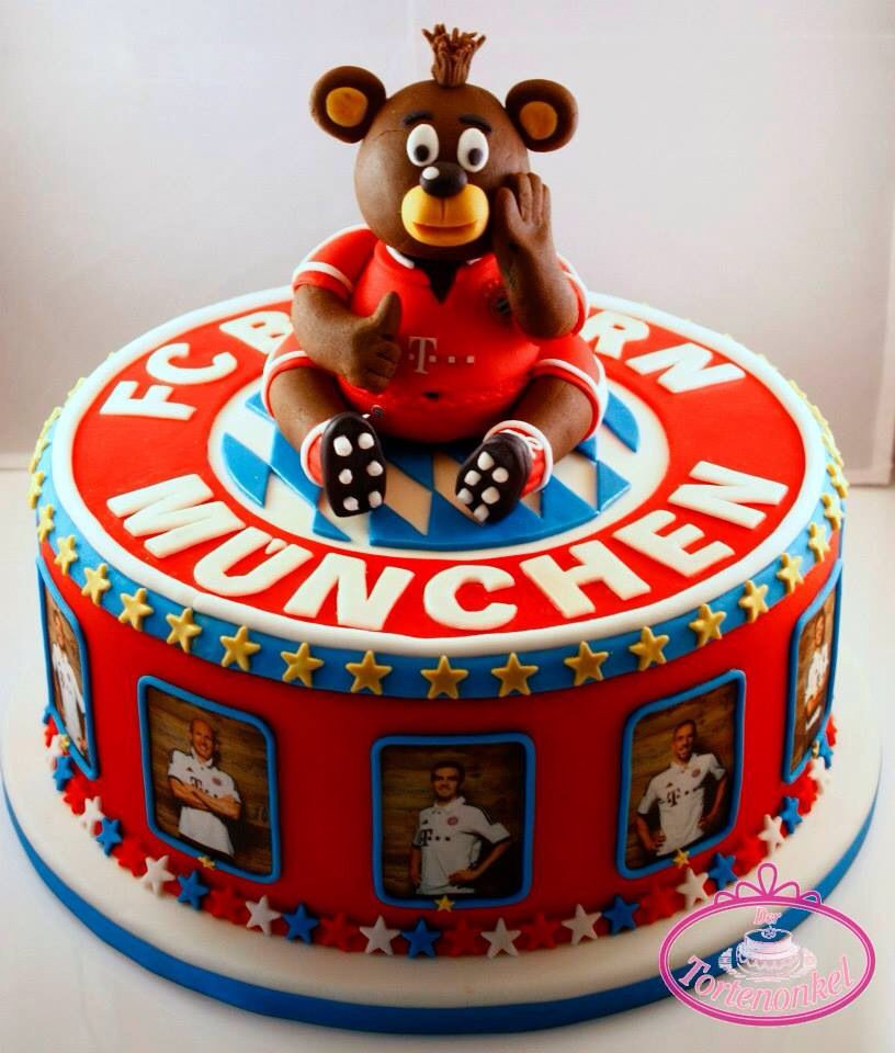 Geburtstagstorte München
 FC Bayern München Torte Cake Torten Pinterest