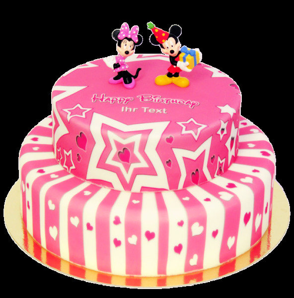 Geburtstagstorte Png
 Zauber Torte mit Minnie Mouse & Mickey Mouse Figuren