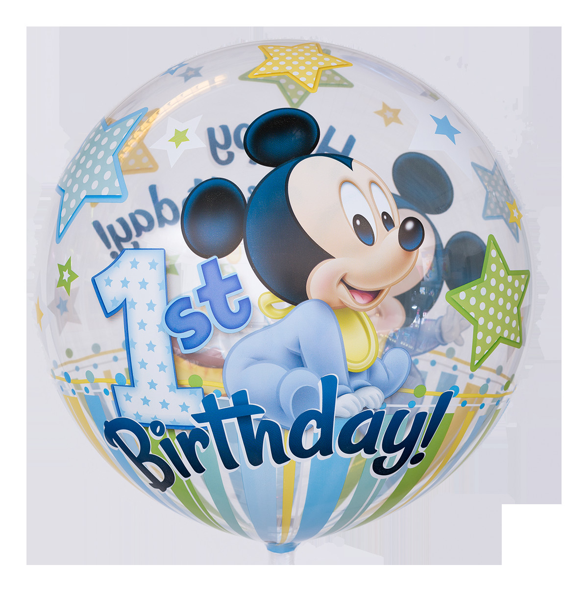 Geburtstagswünsche 1 Geburtstag
 Süßer "Mickey Maus" Bubble Ballon