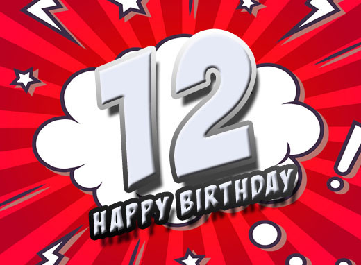 Geburtstagswünsche 12 Jahre
 Geburtstagswünsche Für Kinder 12 Jahre