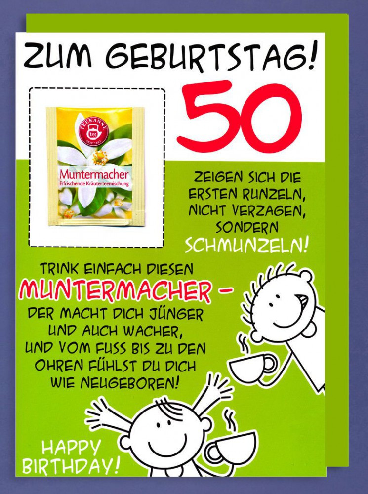 Geburtstagswünsche 50.
 Sprüche Zum 50 Geburtstag Für Plakat