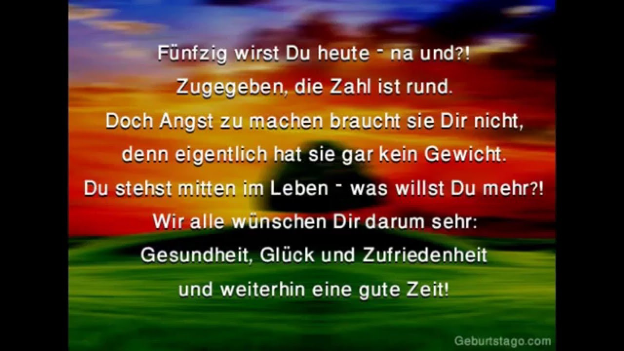 Geburtstagswünsche 50 Mann
 Geburtstagswünsche Mann