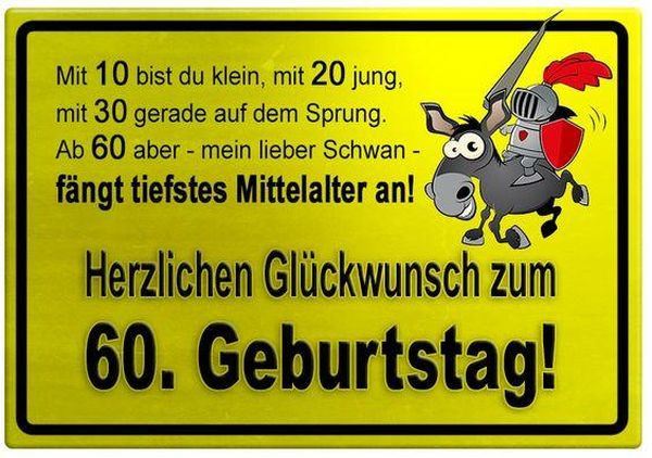 Geburtstagswünsche 66
 Lustige Glückwünsche Zum 60 Geburtstag