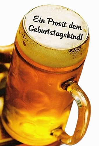 Geburtstagswünsche Bier
 Alles Gute Zum Geburtstag Bier