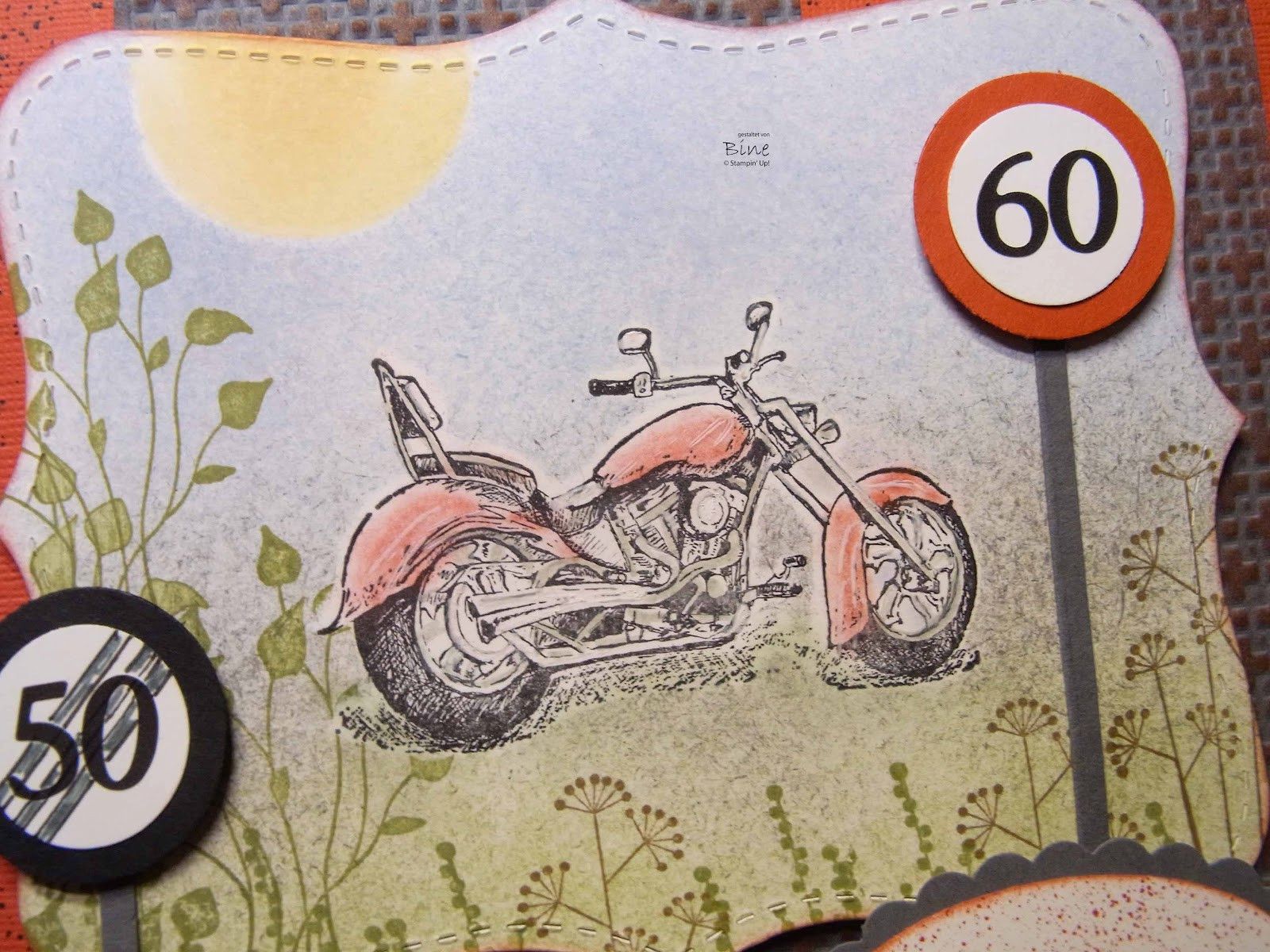 Geburtstagswünsche Für Biker
 Bines Karten Motorcycle zum Geburtstag für einen Biker