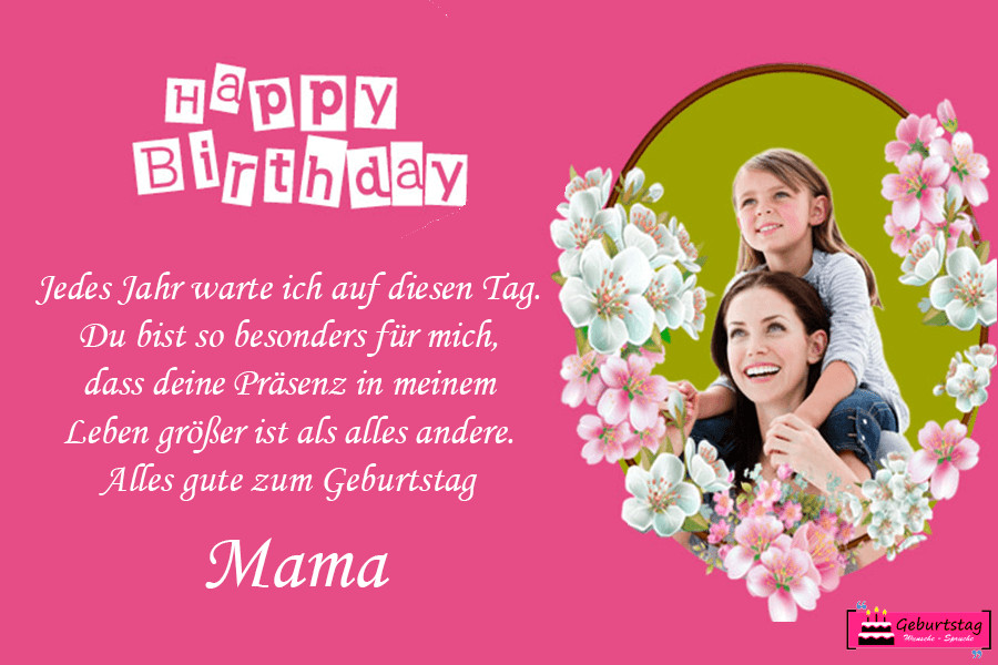 Geburtstagswünsche Für Tochter
 Geburtstagswünsche Mama