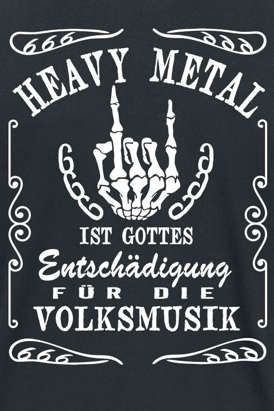 Geburtstagswünsche Heavy Metal
 Heavy Metal T Shirt