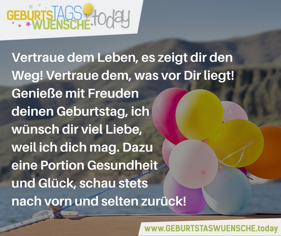 Geburtstagswünsche Liebevoll
 Geburtstagswünsche & Geburtstagsprüche Happy Birthday