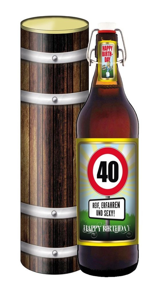 Geburtstagswünsche Mann Bier
 40 Jahre Glückwunsch zum Geburtstag Happy Birthday Bier