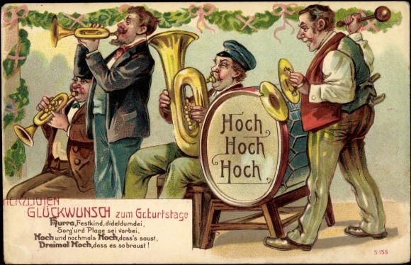 Geburtstagswünsche Musik
 Zum Geburtstag Musik