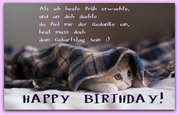 Geburtstagswünsche Tierisch
 GeburtstagsBilder Geburtstagskarten und