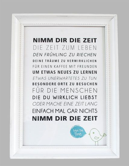 Geburtstagswünsche Zeit
 Nimm Dir Zeit Dekorieren Pinterest