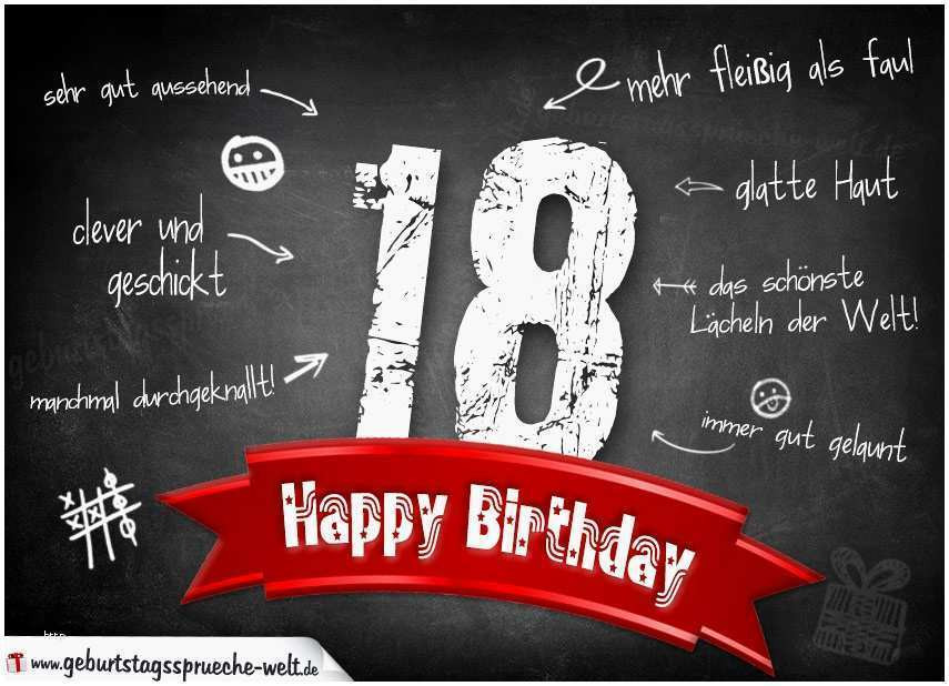 Geburtstagswünsche Zum 18 Geburtstag
 Sprüche Zum 18 Geburtstag Lustig Bewundernswert Grüße Zum