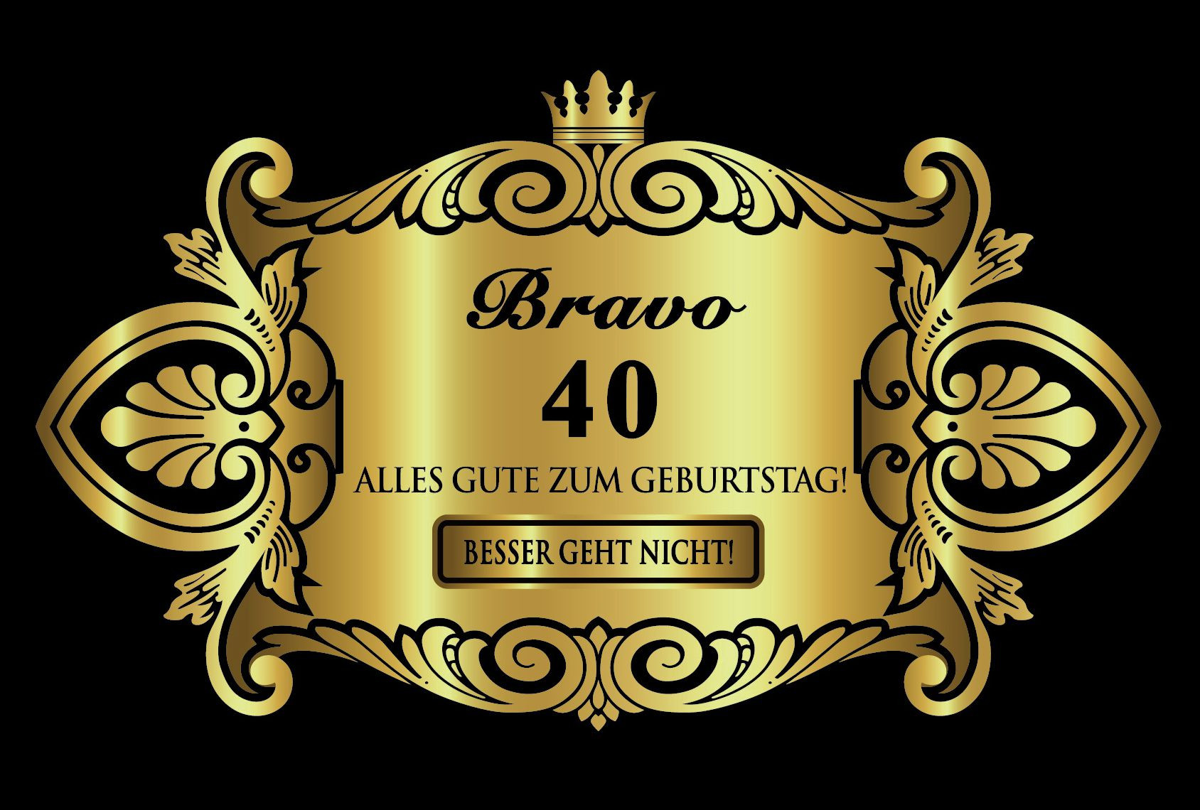 Geburtstagswünsche Zum 40. Geburtstag
 Alles Gute Zum 40 Geburtstag Sprüche Lustig
