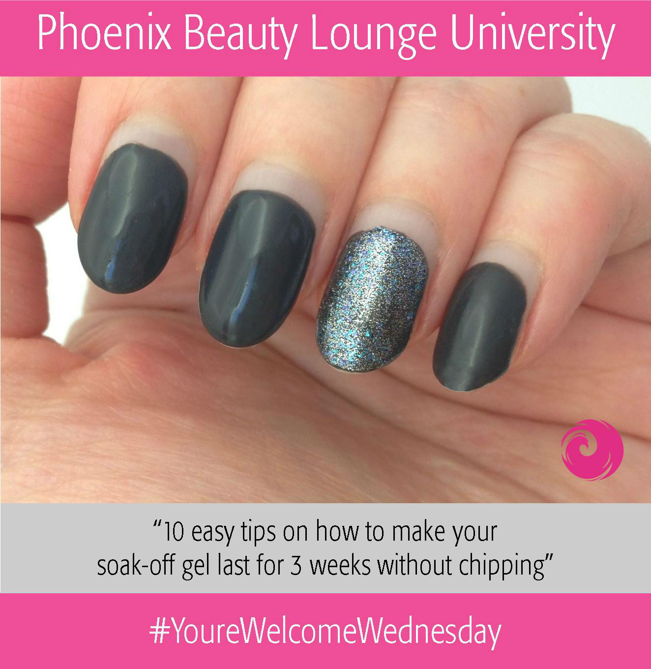 Gel Maniküre
 Phoenix Beauty Lounge University 10 Easy Tips for a Long