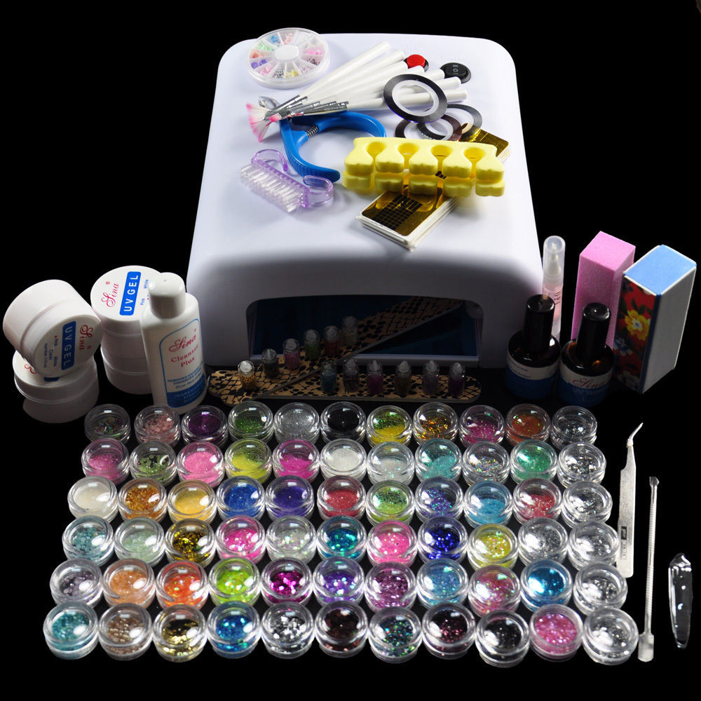 Gel Maniküre Set
 DIY Full Set Nail Style Nail Gel Polish Manicure Kit with