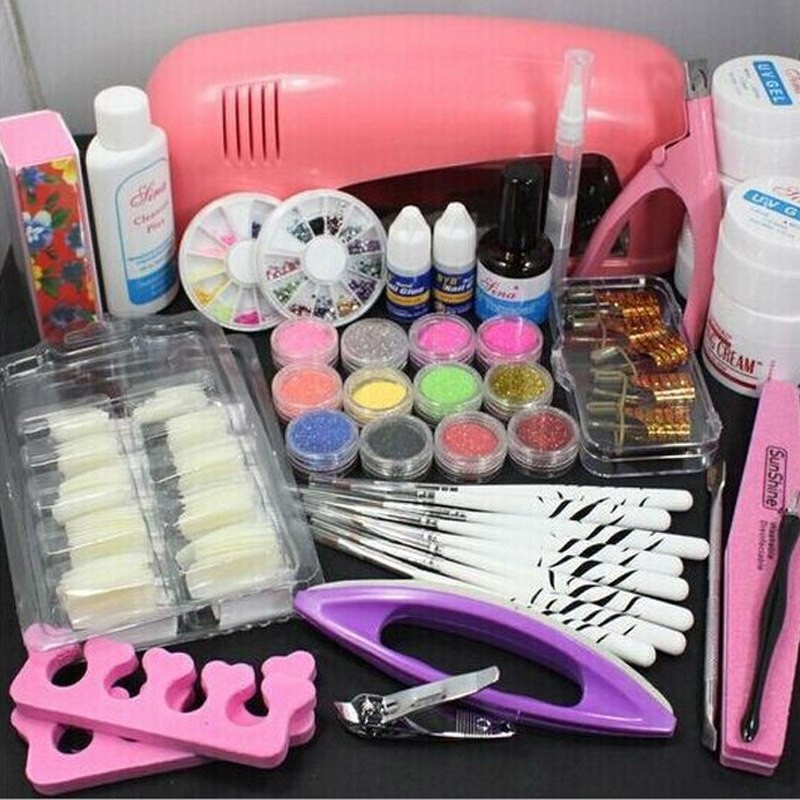 Gel Maniküre Set
 Manicure Set Nail Kit Nail therapy Gel Nail Starter