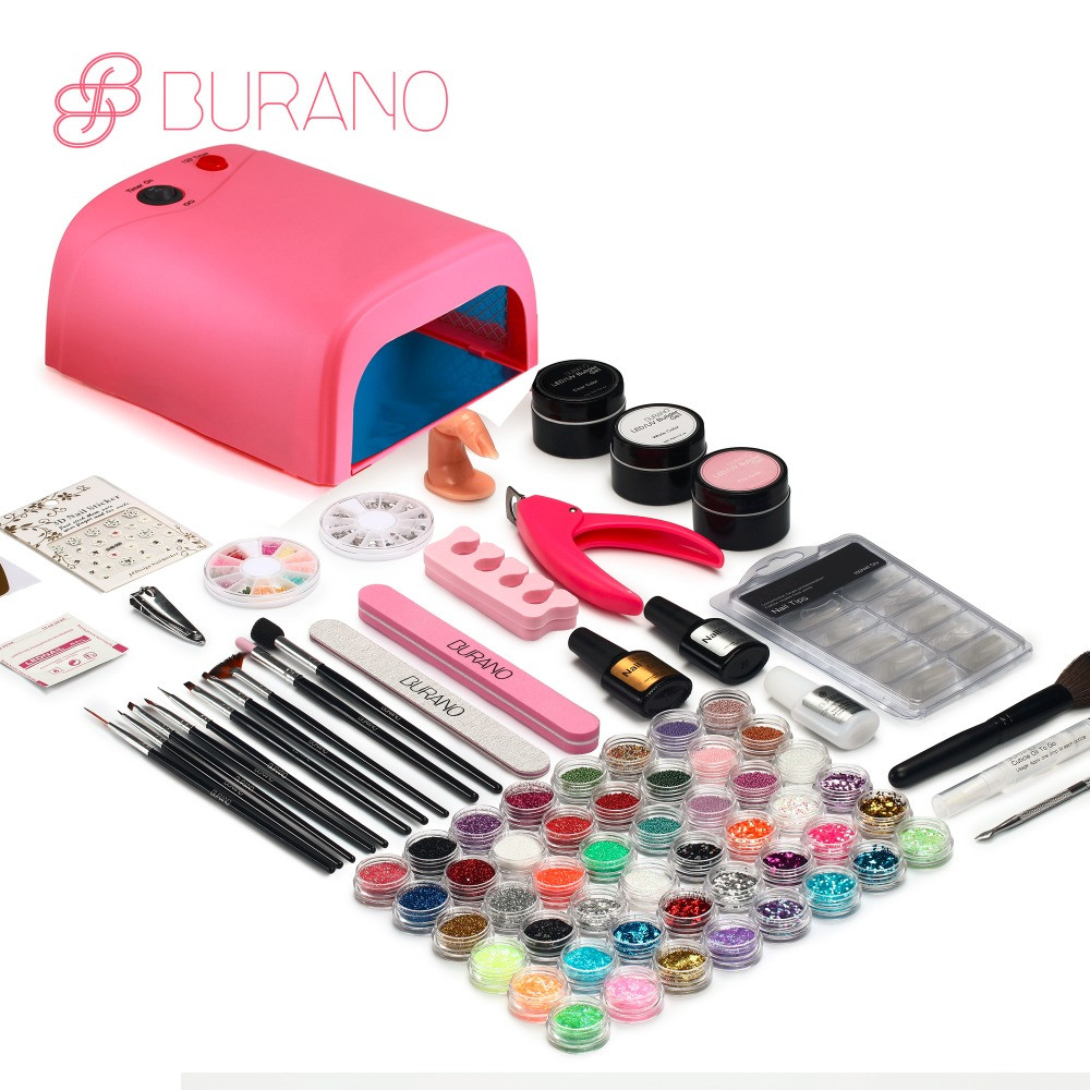 Gel Maniküre Set
 Aliexpress Buy Burano uv led lamp manicure set Nail