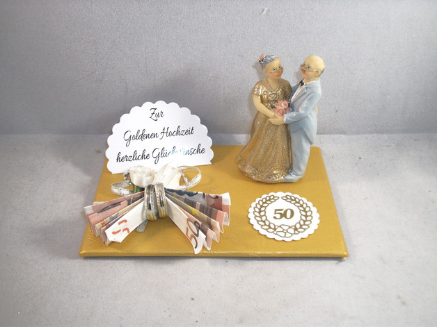 Geldgeschenke Zur Goldenen Hochzeit
 Geldgeschenke Geldgeschenk Goldene Hochzeit 50