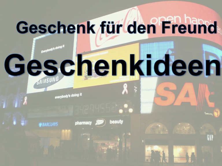 Geschenk Für Den Freund
 Geschenke für den Freund Geschenkideen