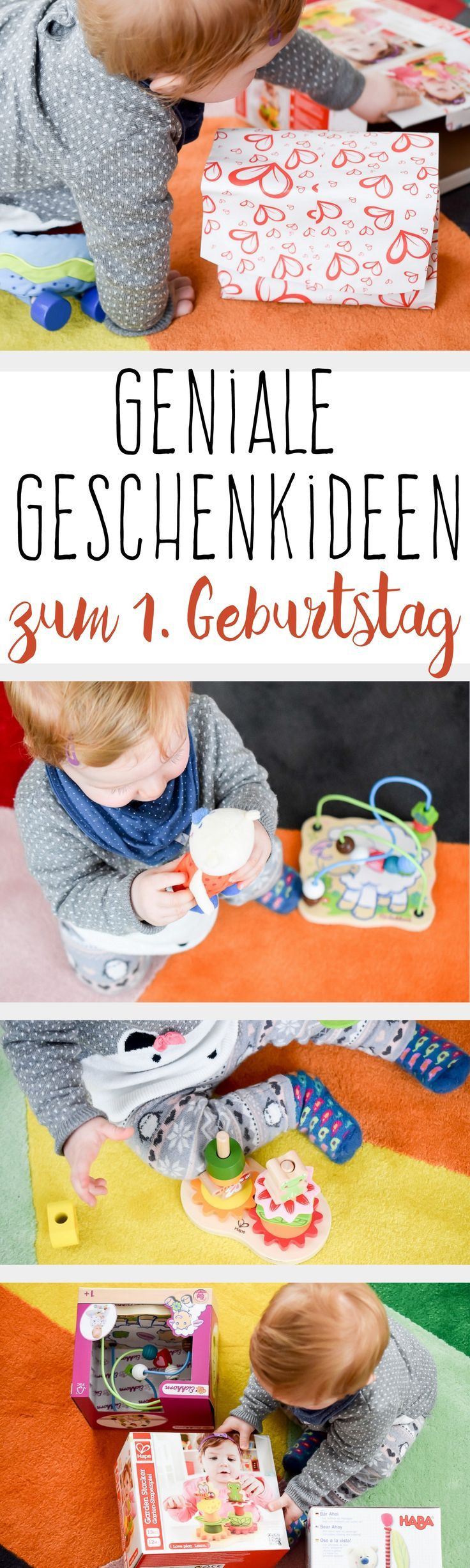 Geschenke Ab 1 Jahr
 Die besten 25 Geschenke zum geburtstag Ideen auf