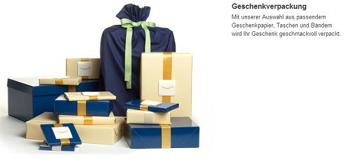 Geschenke Amazon
 Amazon Bestellungen als Geschenk verpacken CHIP