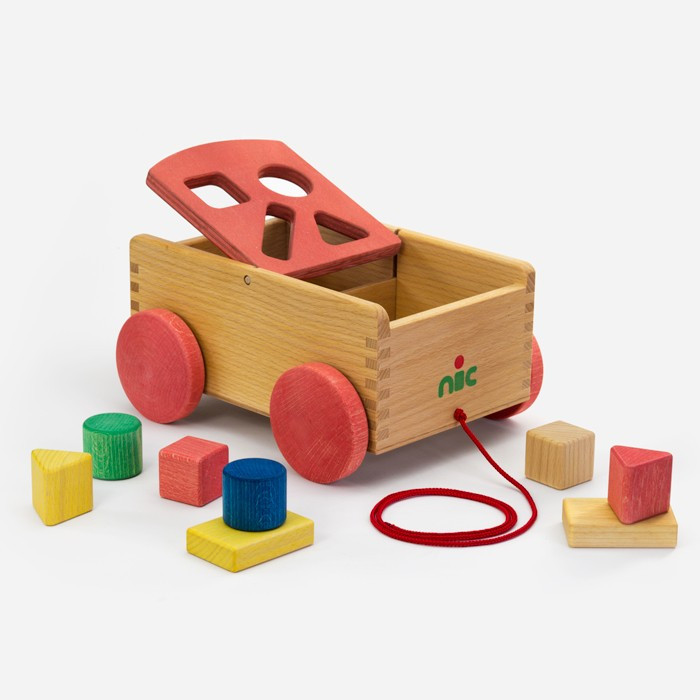 Geschenke Baby 1 Jahr
 Nic Formenwagen mit biologischen Farben