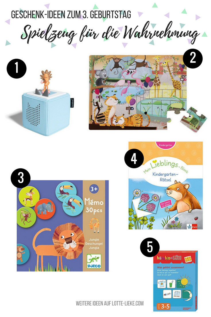 Geschenke Für 2 Jährige Jungen
 Geschenk Ideen für 3 Jährige zum Geburtstag oder