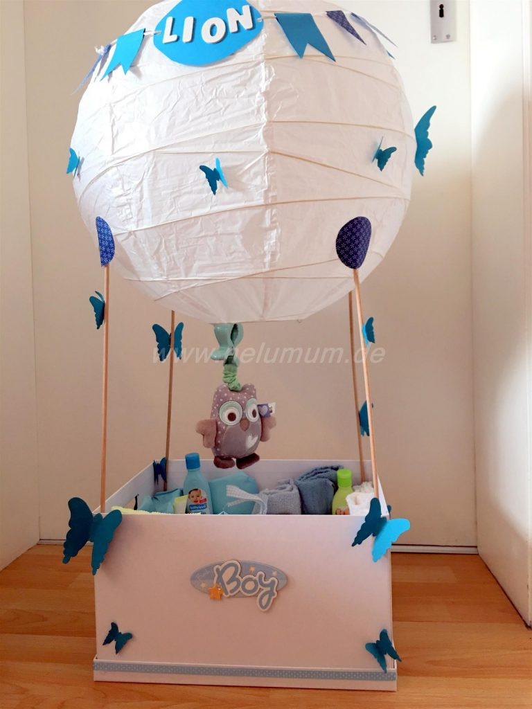Geschenke Für 2Jährigen Jungen
 Heißluftballon zur Geburt NeLuMum