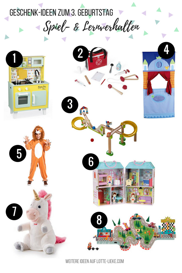 Geschenke Für 3 Jährige Mädche
 Geschenk Ideen für 3 Jährige zum Geburtstag oder