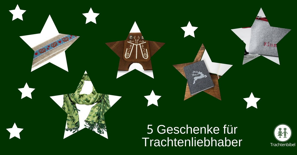 Geschenke Für 5 Euro
 5 Geschenke für Trachtenliebhaber unter 50 Euro