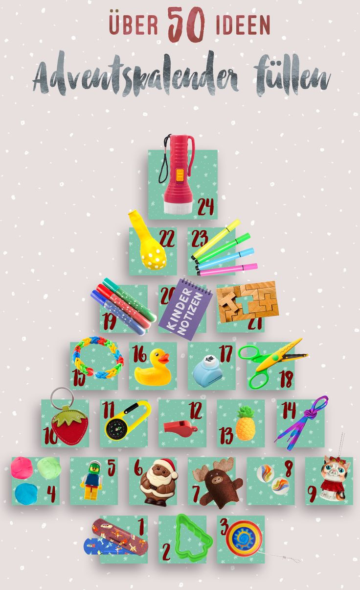 Geschenke Für Adventskalender Kinder
 Best 25 Adventskalender kinder ideas on Pinterest