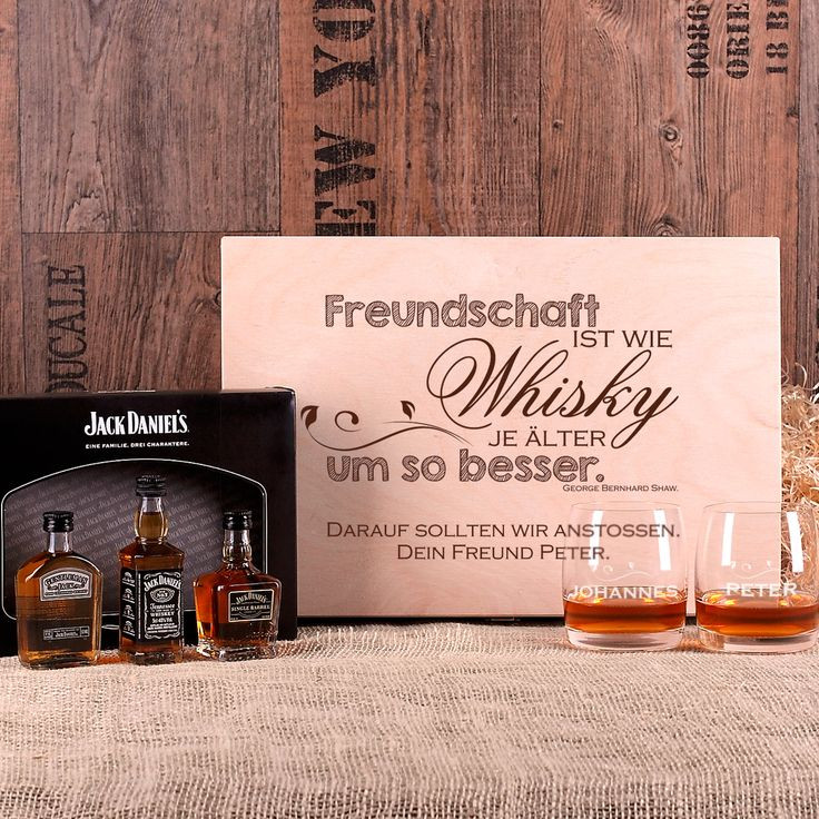 Geschenke Für Gute Freunde
 Die besten 25 Jack daniels geschenke Ideen auf Pinterest