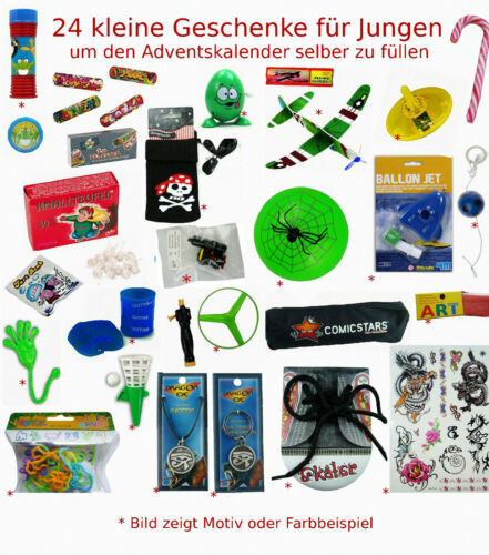 Geschenke Für Jungen 12 Jahre
 24 Geschenke für Jungen um den Adventskalender selber zu