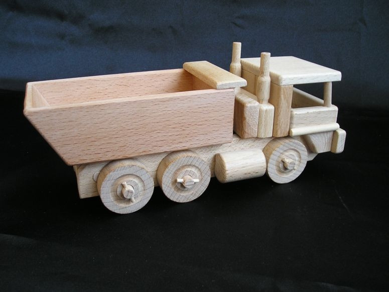 Geschenke Für Lkw Fahrer
 Holz LKW Kipper II Spielzeug Geschenke Holzspielzeug für