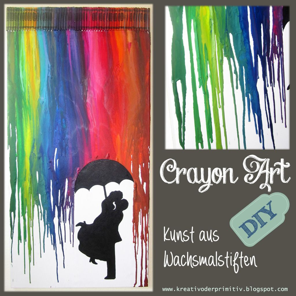 Geschenke Für Verliebte Pärchen
 Crayon Art Wachsmalstifte schmelzen Kunst Föhn Hochzeit