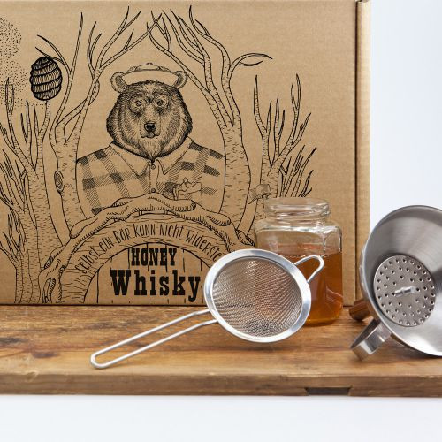 Geschenke Für Whiskyliebhaber
 Honig Whisky Set zum Selbermachen tolles Geschenk für