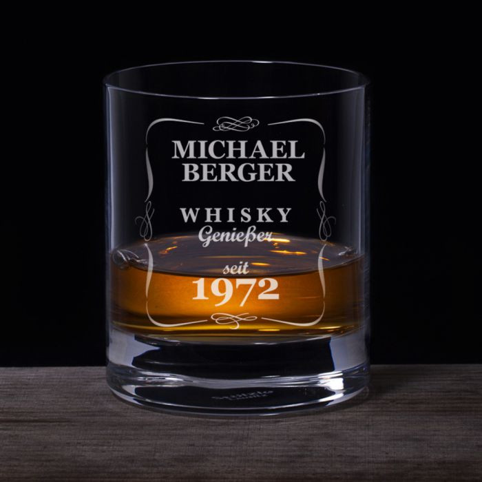 Geschenke Für Whiskyliebhaber
 Personalisiertes Whiskyglas Klassisch mit persönlicher