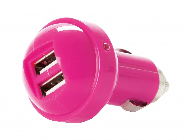 Geschenke Fürs Auto
 USB Frauen Ladegerät für Auto Lollipop pink Geschenke