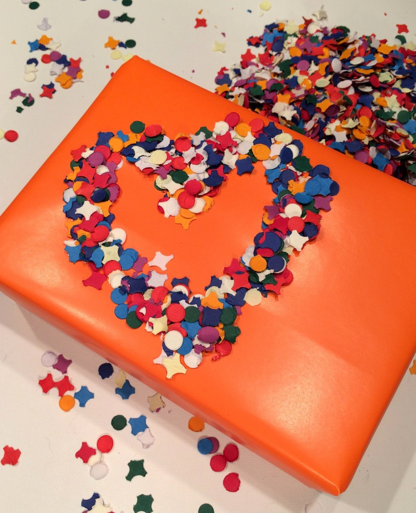 Geschenke Hübsch Verpacken
 DIY Geschenke hübsch verpacken mit Konfetti Confetti