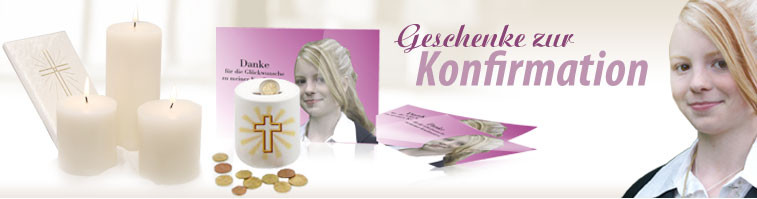 Geschenke Konfirmation
 Persönliche Geschenke zur Konfirmation selbst gestalten