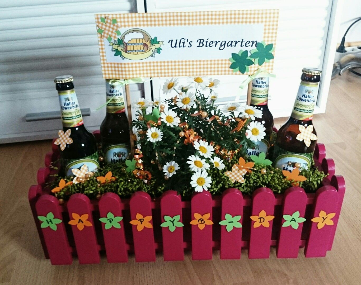 Geschenke Mann
 Biergarten Geschenke eigene Basteleien